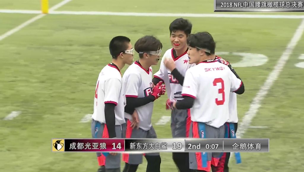 2018NFL中国腰旗橄榄球全国总决赛：